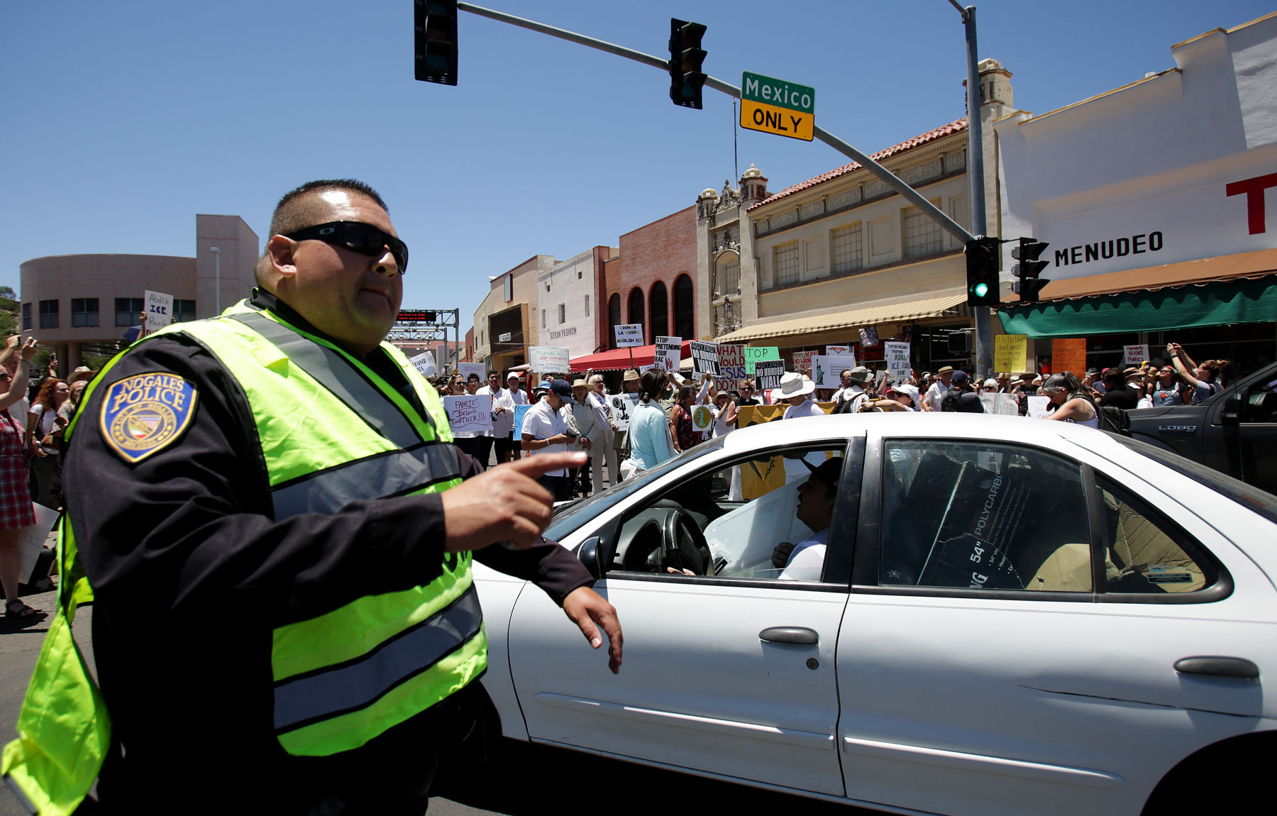 Families Belong Together Rally in Nogales